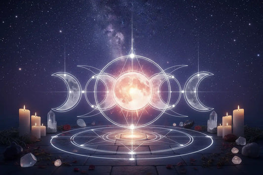 Triple Moon Magic Circle: Complete Guide to Goddess Energy and Lunar Magic Nicole's ritual universe
