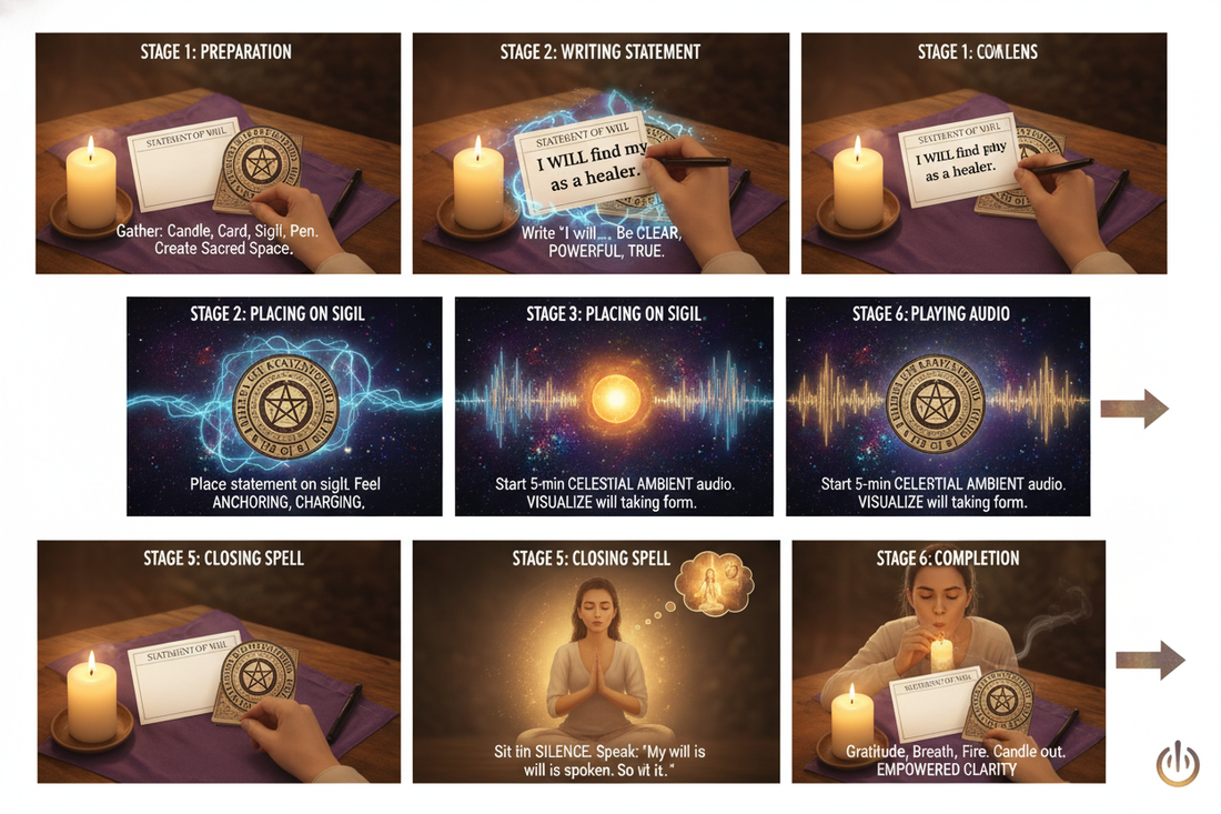 How to Cast Your First Spell of Will: Step-by-Step Tutorial - Nicole's ritual universe