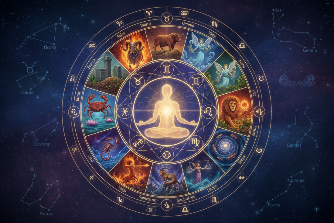 The Twelve Astrological Archetypes: Personality and Life Fields - Nicole's ritual universe