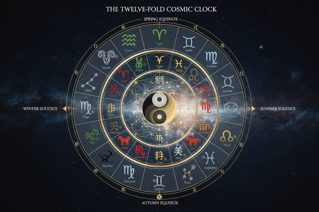 Twelve-Fold Division: Zodiac ↔ Earthly Branches