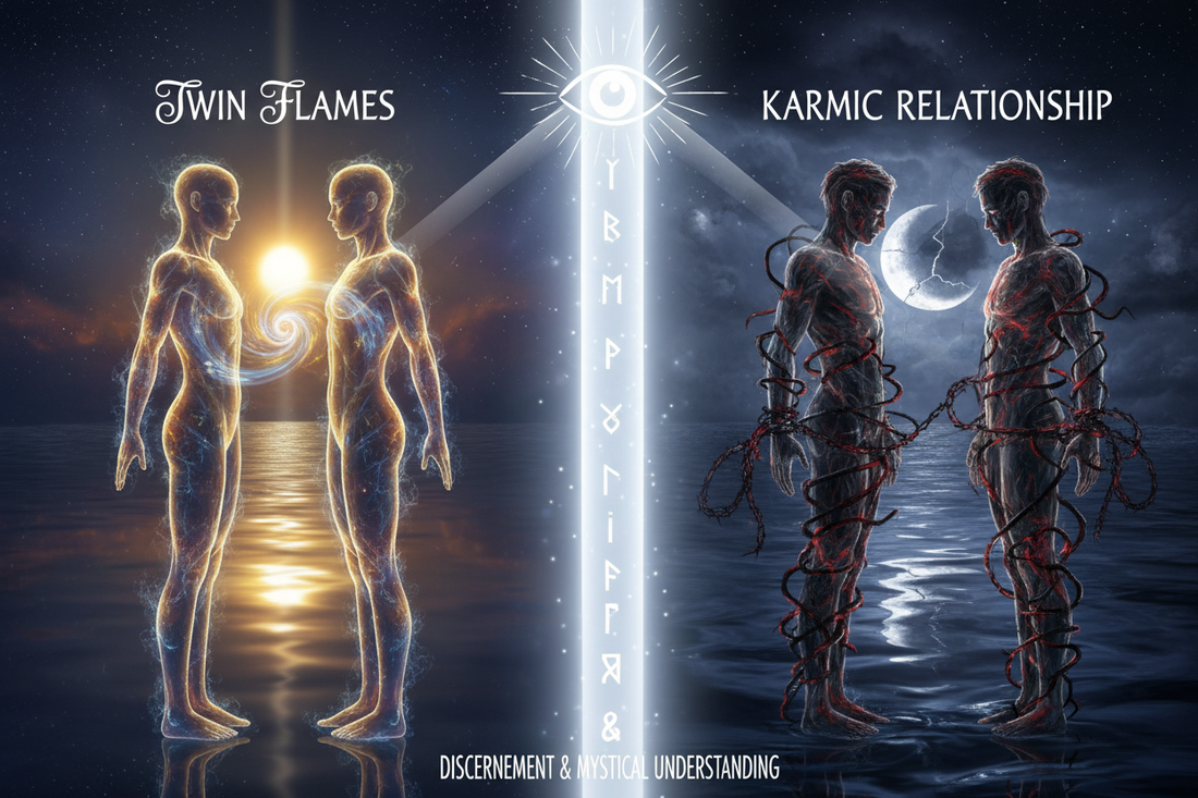 Twin Flames vs. Karmic Relationships: Discerning the Difference - Nicole's ritual universe