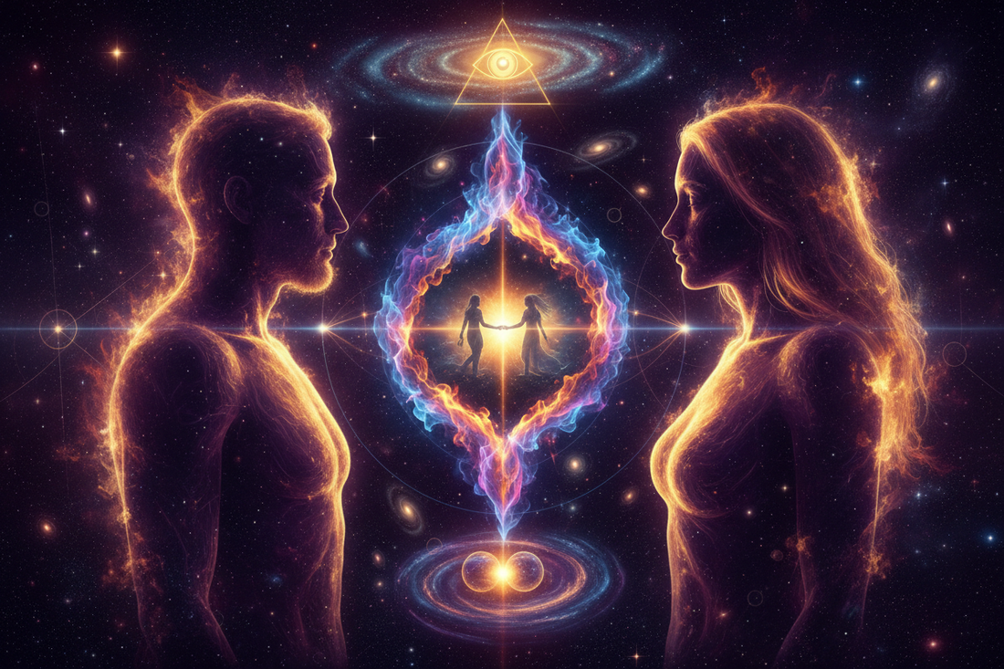 Twin Flames: Karmic vs True Connection - Nicole's ritual universe