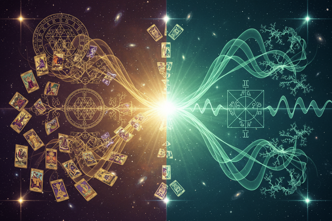 Two Ways to Map the Universe: Combinatorial vs Generative Mysticism