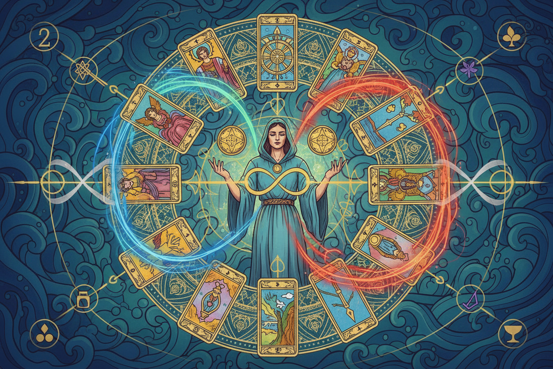 Two of Pentacles Combinations: With Major & Minor Arcana