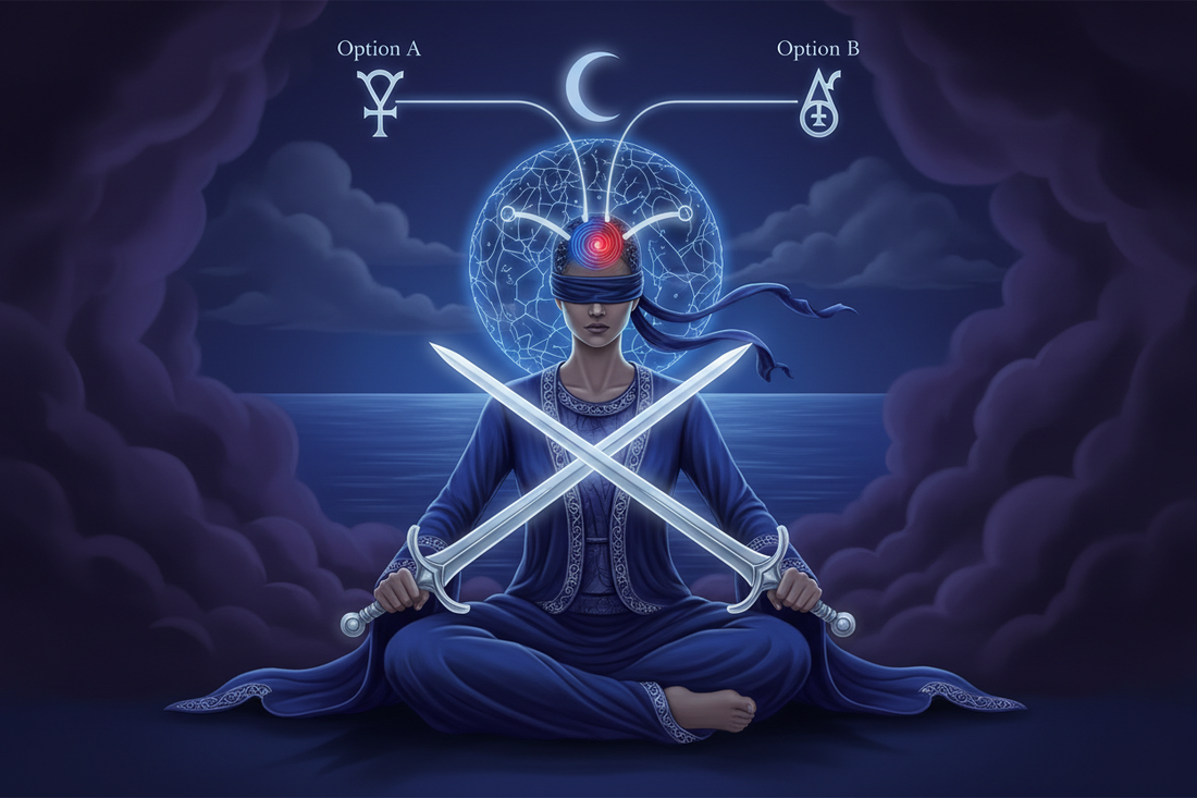 Two of Swords — Indecision and Internal Negotiation - Nicole's ritual universe