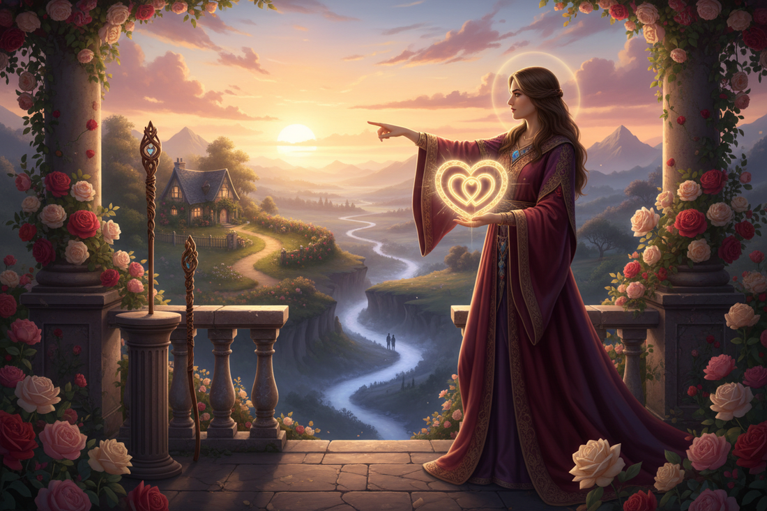 Two of Wands in Love Readings: Planning Your Romantic Future - Nicole's ritual universe