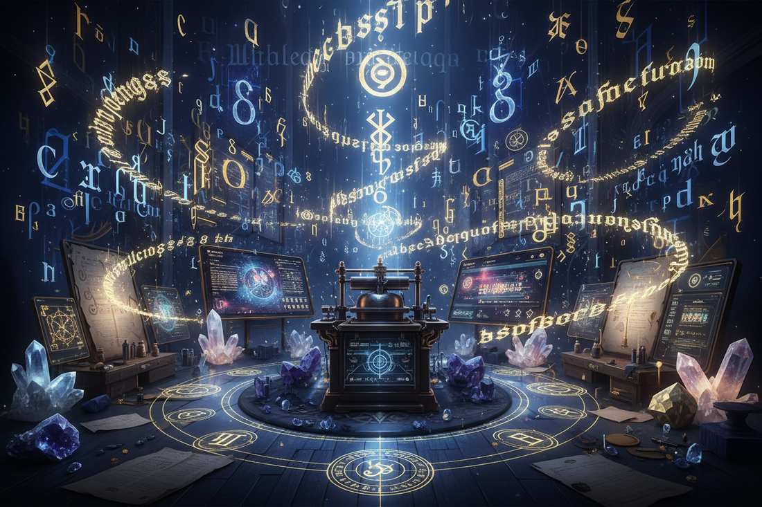 Typography Magic: Font & Word Power