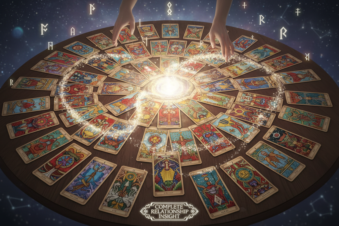 The Ultimate Relationship Spread: 30-Card Reading for Complete Insight - Nicole's ritual universe