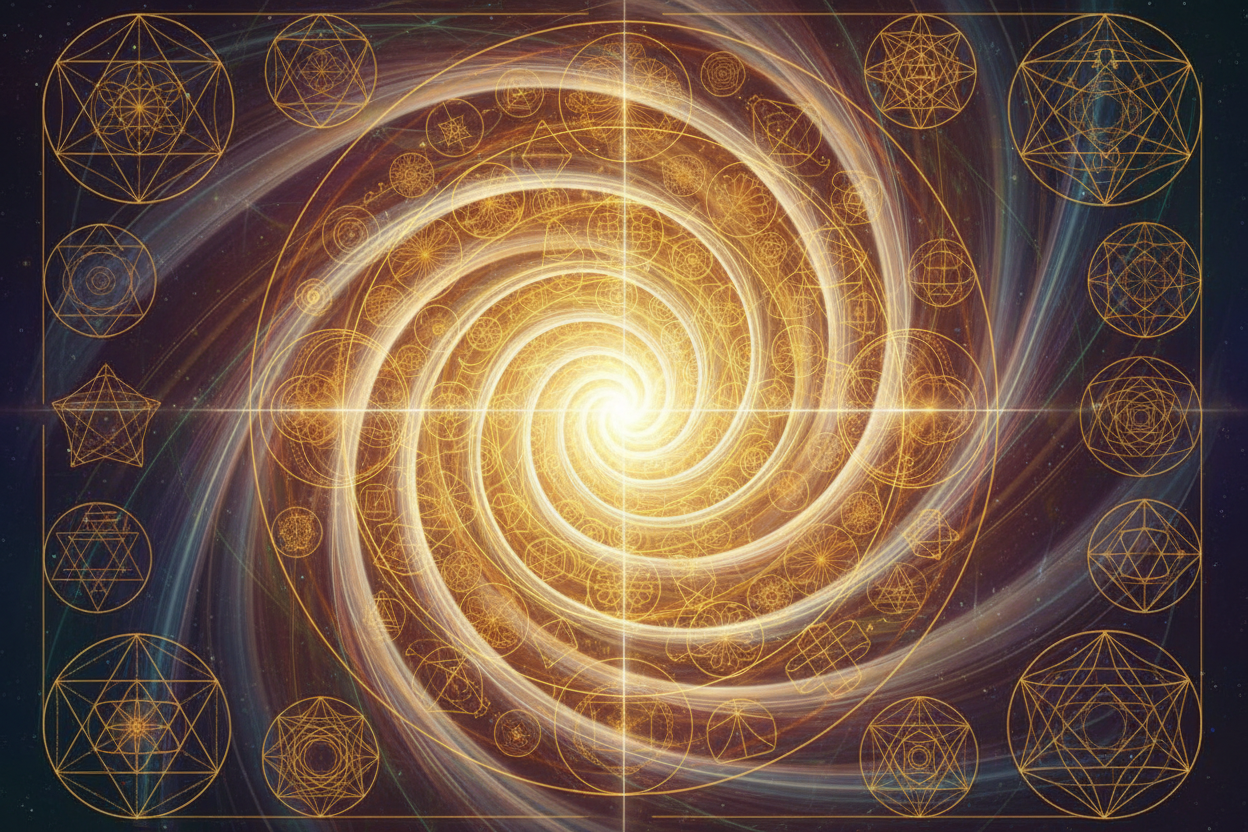 Spatial Convergence The Ultimate Space: Φ as Spatial Constant | Sacred Geometry Feng Shui ...