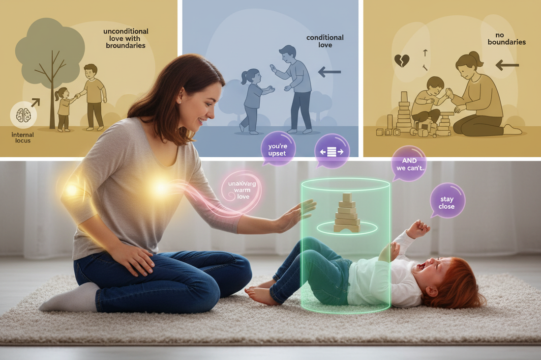 Unconditional Love During Tantrums: Holding Boundaries with Love