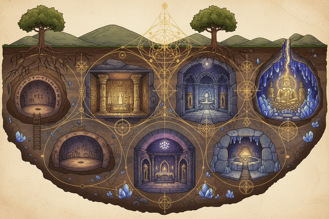 Underground Chambers: Kivas, Crypts, Hypogea - Womb of the Earth - Nicole's ritual universe
