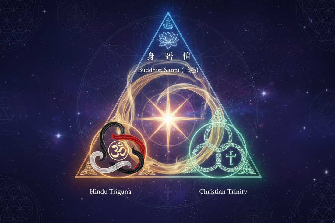 The Universal Tripartite Structure: Sanmi, Triguna, and the Trinity - Nicole's ritual universe