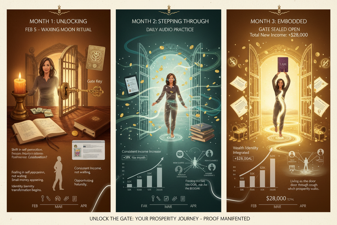 I Unlocked My Prosperity Gate for 3 Months: Real Results - Nicole's ritual universe