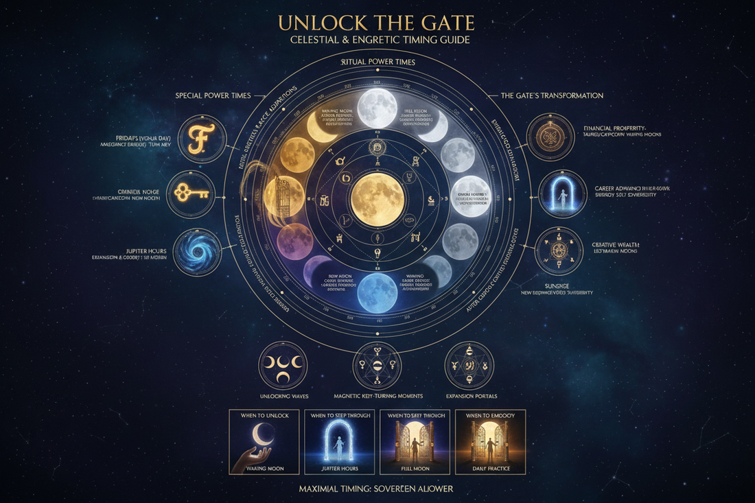 Best Time to Unlock Your Prosperity Gate (Timing Guide) - Nicole's ritual universe