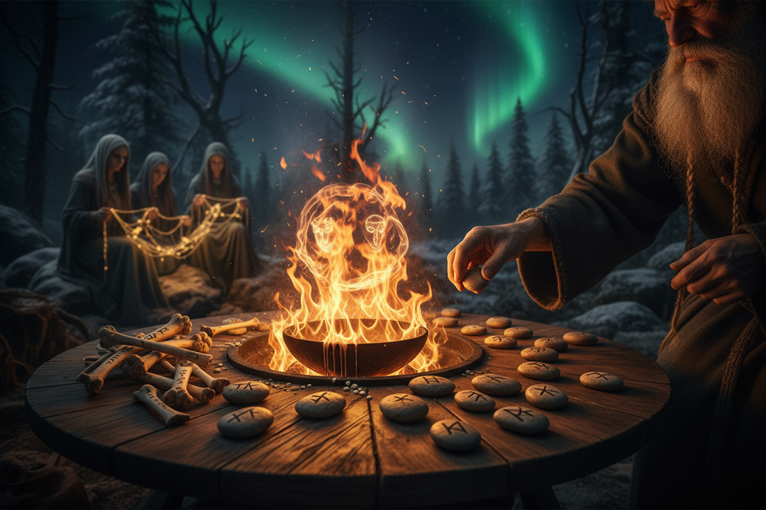 Up Helly Aa Divination: Rune Casting and Viking Oracle Readings - Nicole's ritual universe