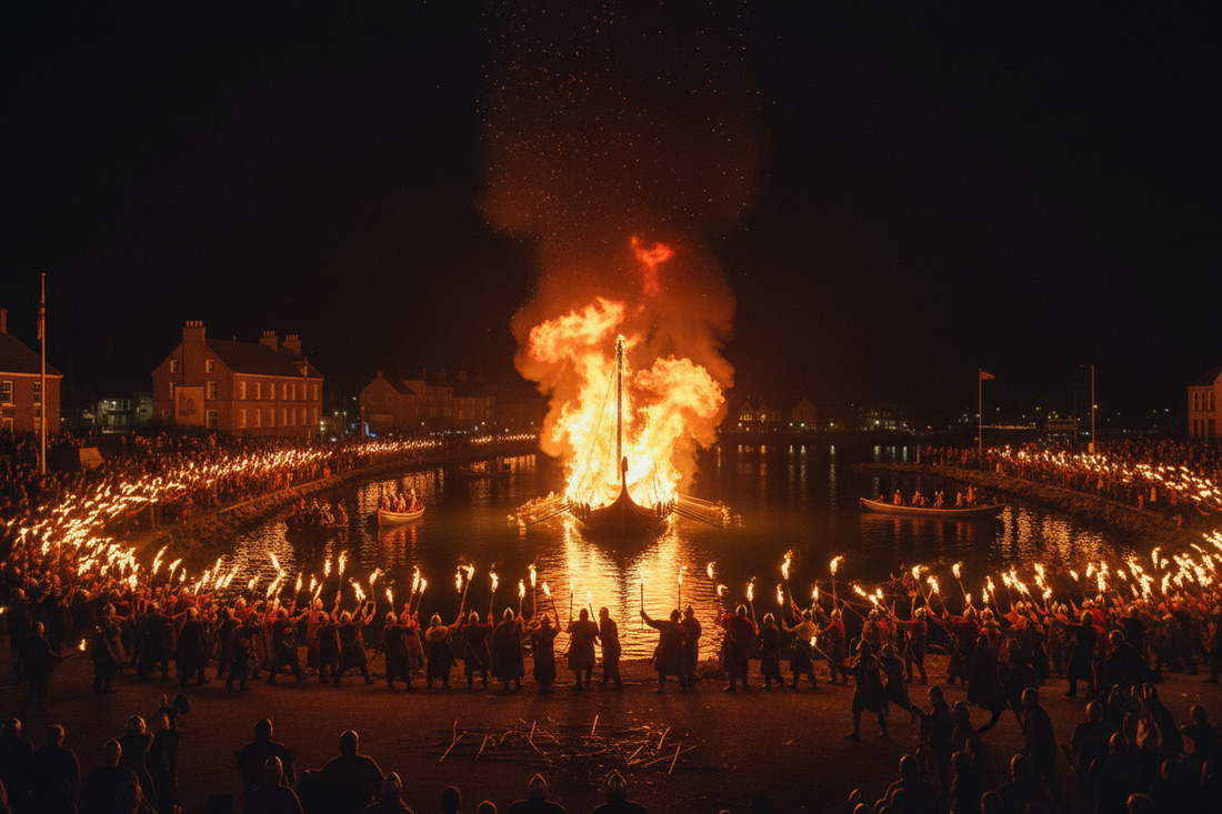 Up Helly Aa Rituals: Fire Processions and Galley Burning Ceremonies - Nicole's ritual universe