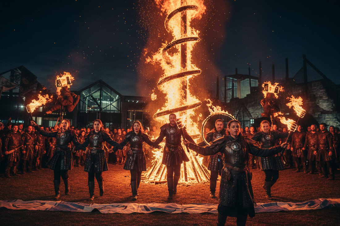 Up Helly Aa Spiritual Celebration: Modern Practices for Fire and Courage - Nicole's ritual universe