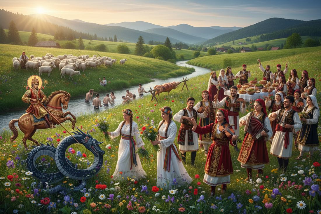 Đurđevdan: Balkan Spring Festival - Gypsy New Year, Herb Gathering, and Sheep Blessings - Nicole's ritual universe