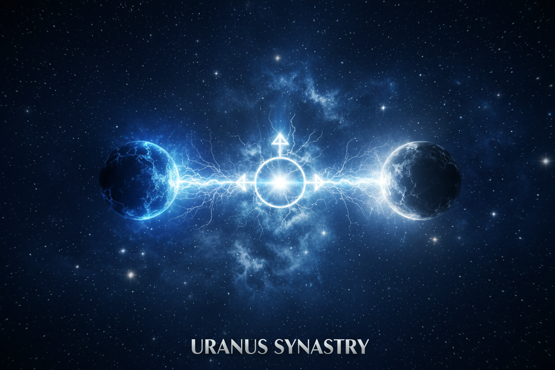 Uranus Conjunct Venus Synastry: Electric Attraction and Unstable Love
