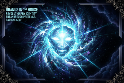 Uranus in 1st House: The Lightning Self & The Gift of Radical Authenticity