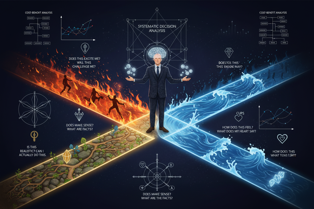 Using Minor Arcana for Decision-Making — Analyzing Choices from Four Perspectives - Nicole's ritual universe