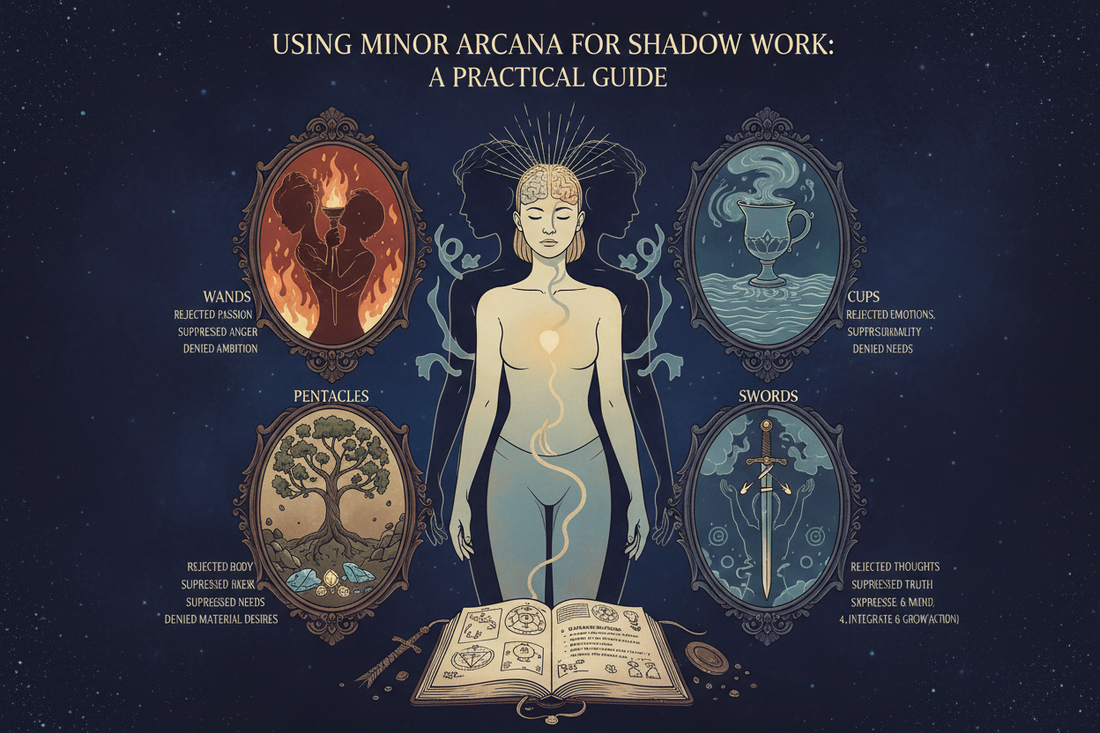 Using Minor Arcana for Shadow Work — Identifying and Integrating Rejected Aspects of Self - Nicole's ritual universe