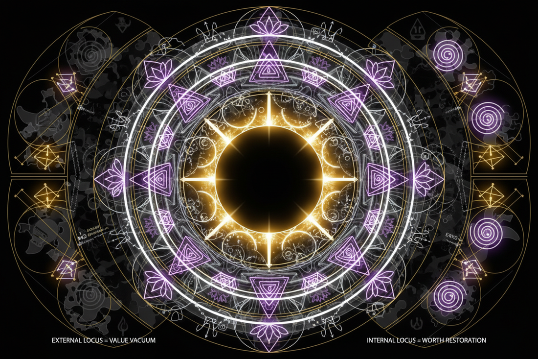 Value Vacuum Mechanism: How External Locus Creates Suffering