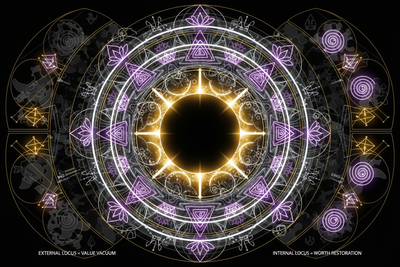 Value Vacuum Mechanism: How External Locus Creates Suffering