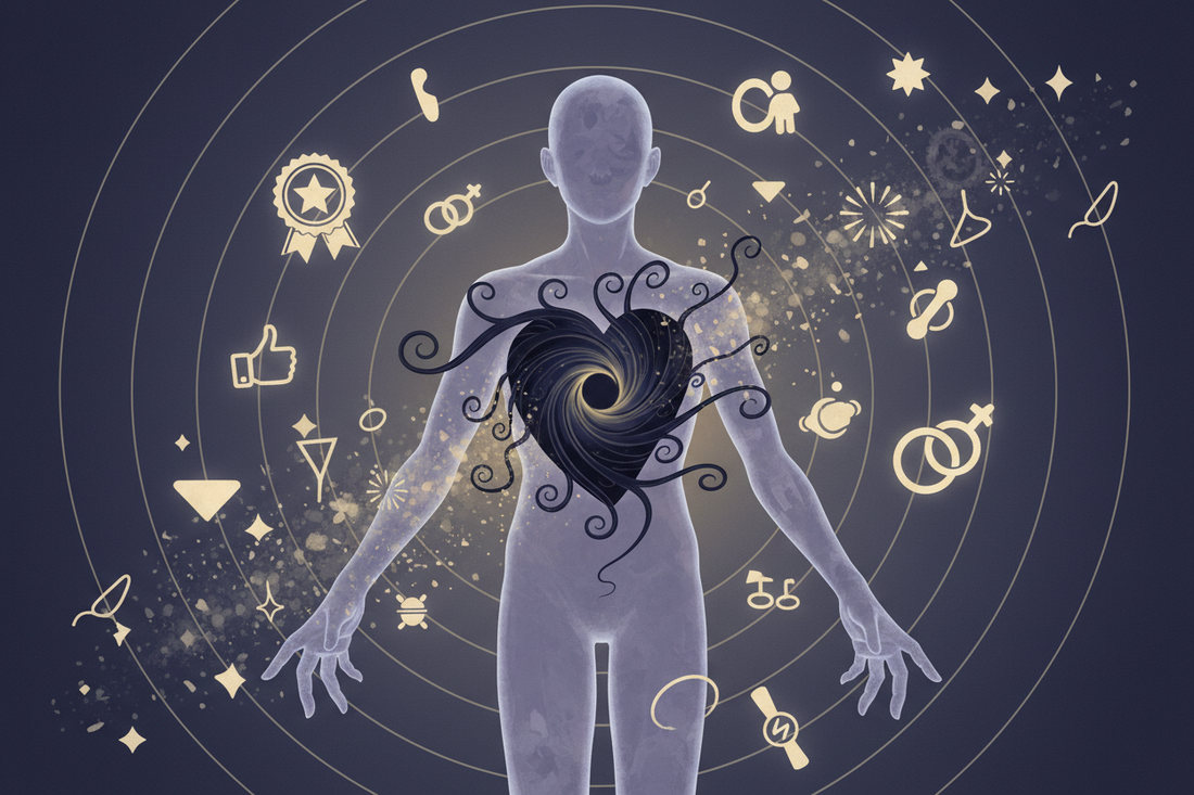 The Value Vacuum Mechanism: How External Locus Creates Pain