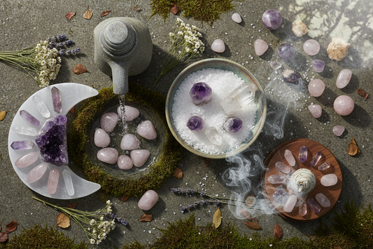 How to Cleanse Crystals: 10 Methods - Nicole's ritual universe