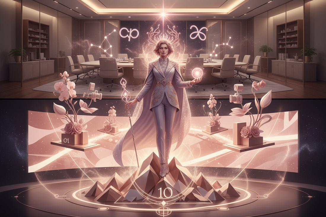 Venus in 10th House: The Public Grace & The Gift of Beautiful Success