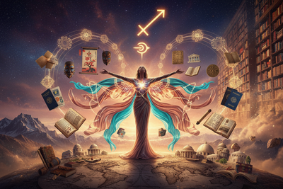 Venus in 9th House: The Philosophical Lover & The Gift of Expansive Beauty