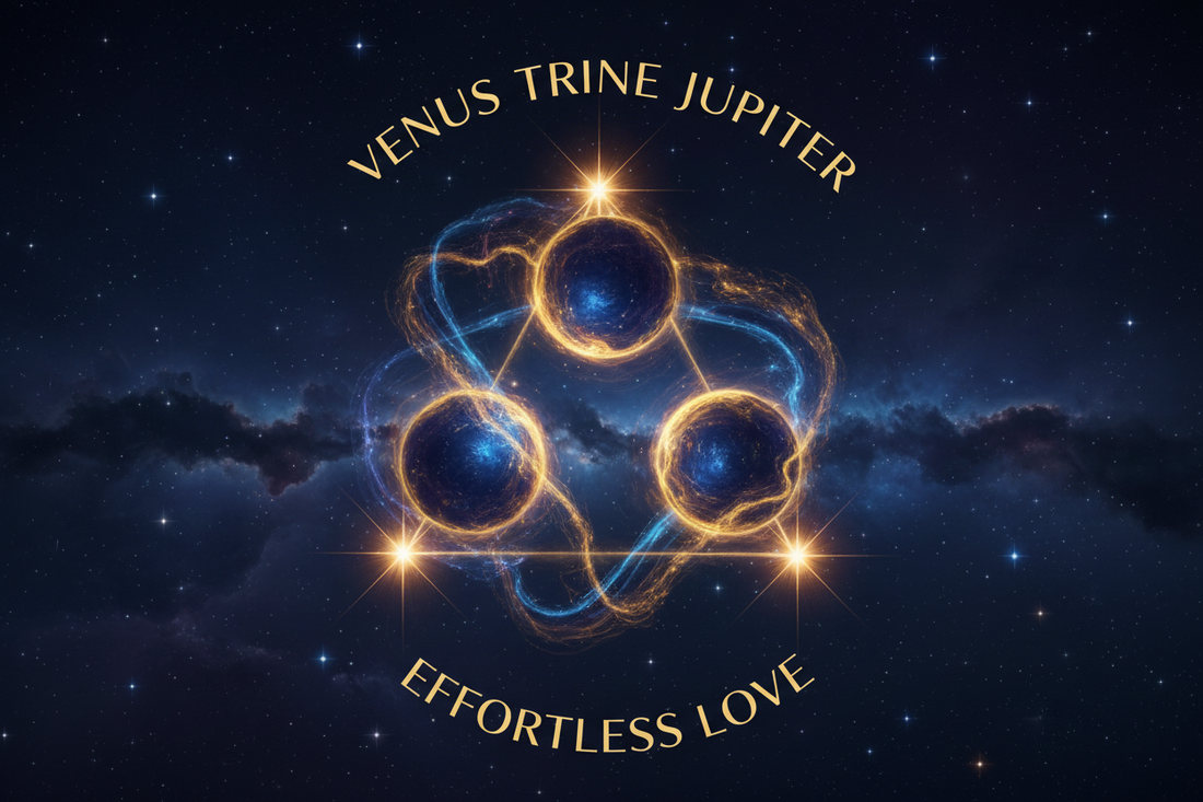Venus Trine Jupiter Synastry: Effortless Love and Shared Abundance