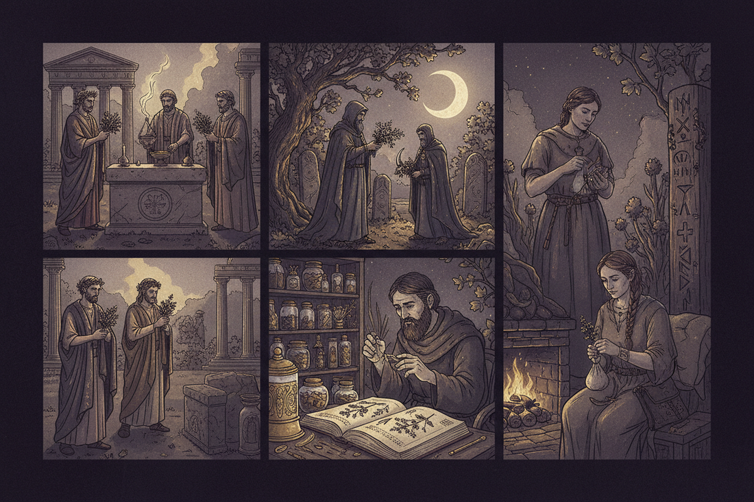 Vervain History, Folklore & Mythology: The Sacred Herb of Druids and Roman Priests