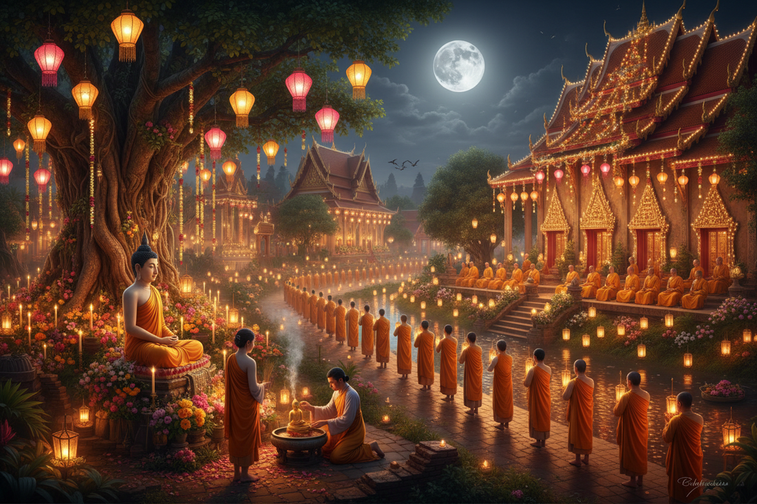 Vesak: Buddhist Enlightenment Day - Lantern Lighting, Temple Visits, and Celebrating the Buddha's Life - Nicole's ritual universe