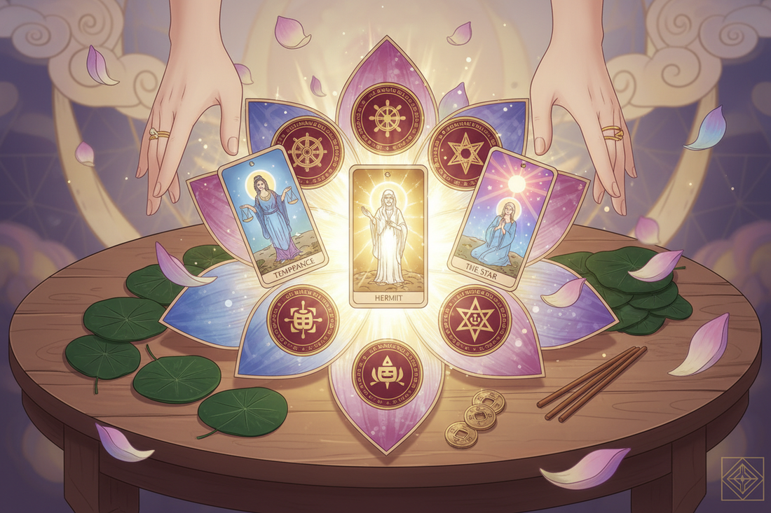 Vesak Divination: Buddhist Oracle and Lotus Tarot Spreads โ Nicole's ...