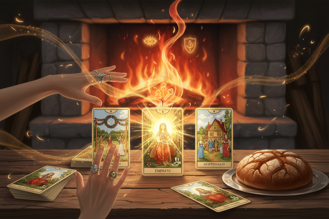Vestalia Divination: Hearth Oracle and Vesta Tarot Spreads - Nicole's ritual universe