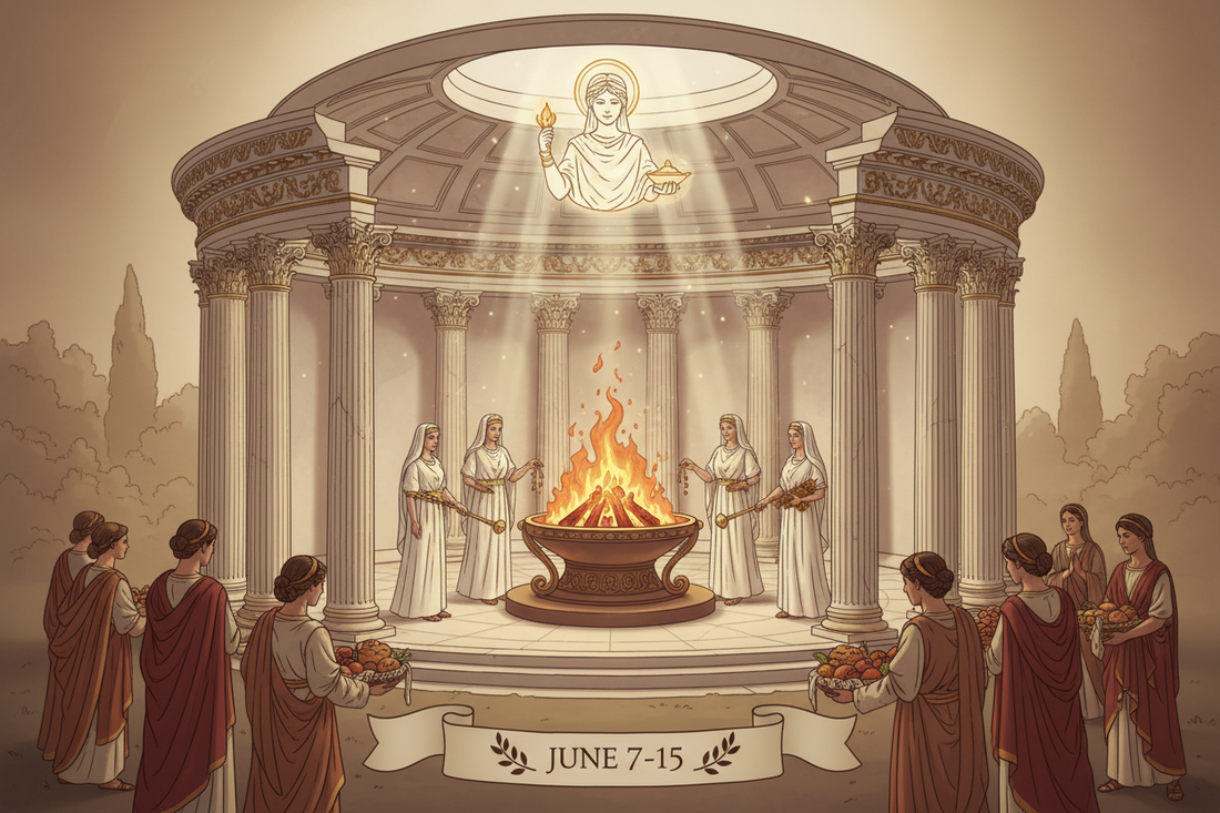 Vestalia: History and Roman Festival of Vesta - Nicole's ritual universe