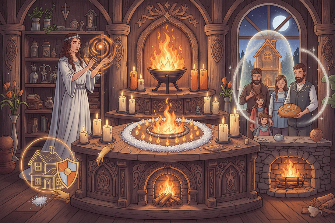Vestalia Magic: Home Protection Spells and Hearth Blessings - Nicole's ritual universe