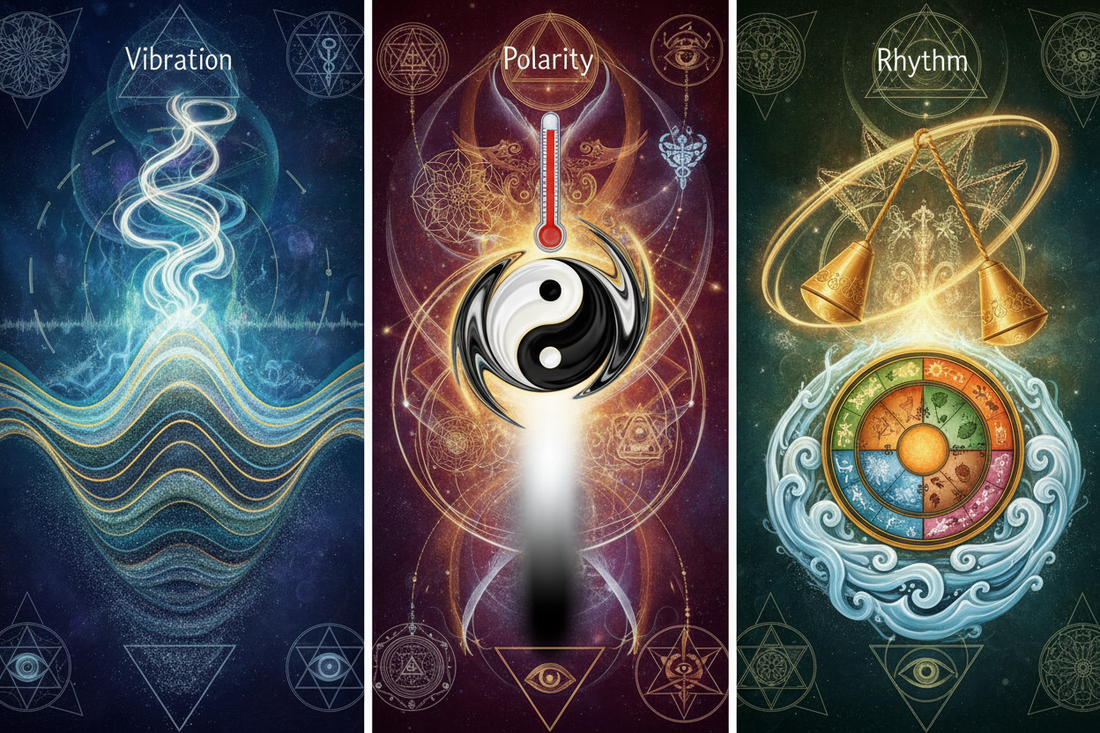 Vibration, Polarity & Rhythm: Working with Hermetic Laws - Nicole's ritual universe
