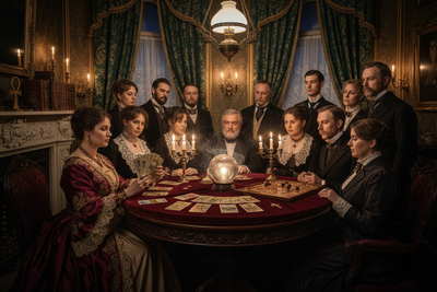 Tarot in Victorian Era: Occult Revival and Spiritualism