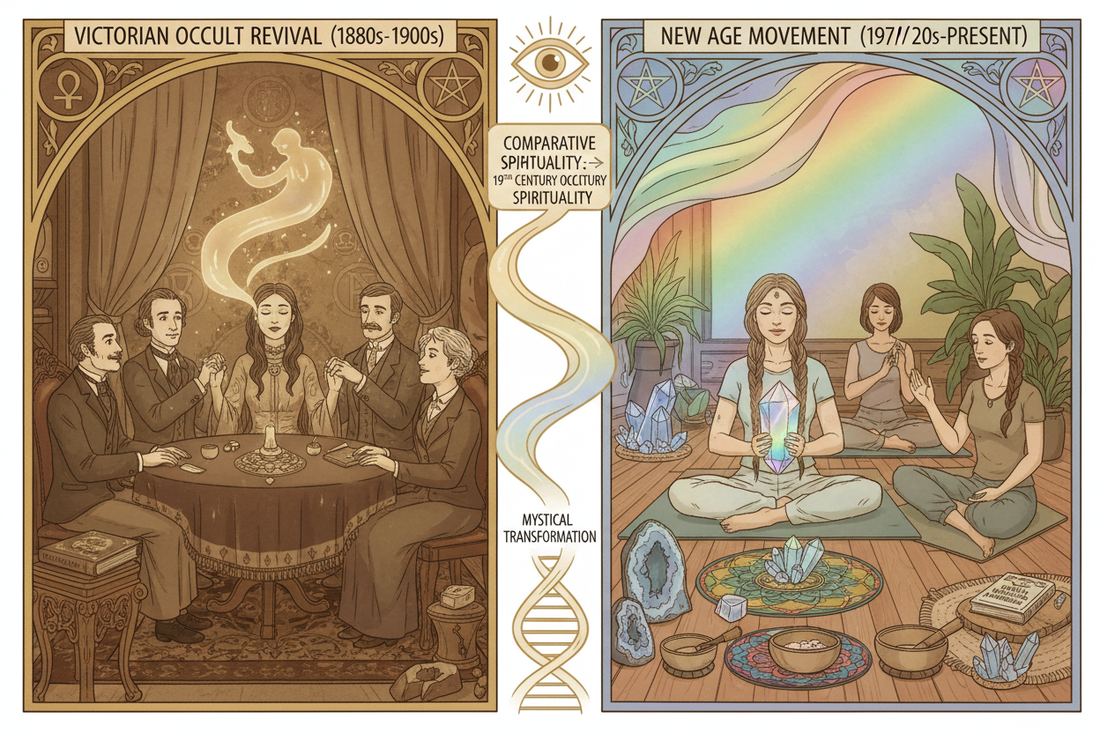 Victorian Occult Revival vs New Age Movement - Nicole's ritual universe