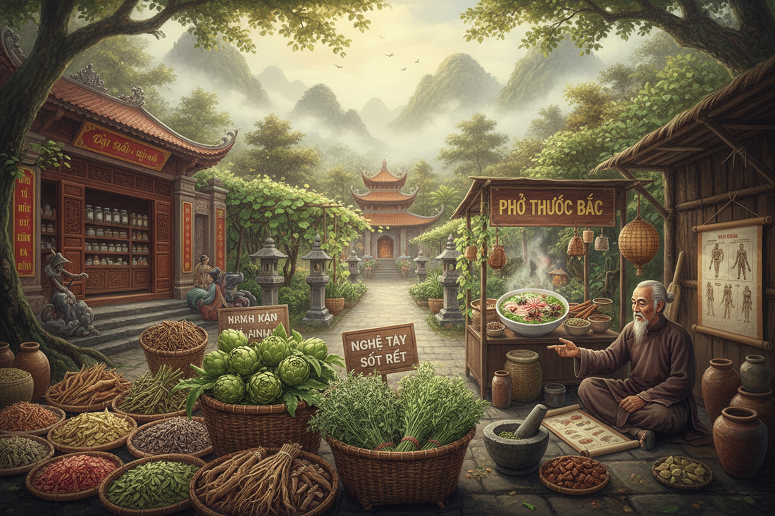 Vietnamese Traditional Medicine: Chinese Influence and Local Plants - Thuốc Nam & Southern Medicine Traditions - Nicole's ritual universe
