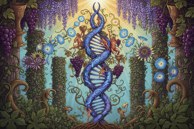 Vine Magic: Ayahuasca, Grape, and Climbing Plant Symbolism - Spiraling Botanicals & Cross-Cultural Vine Wisdom