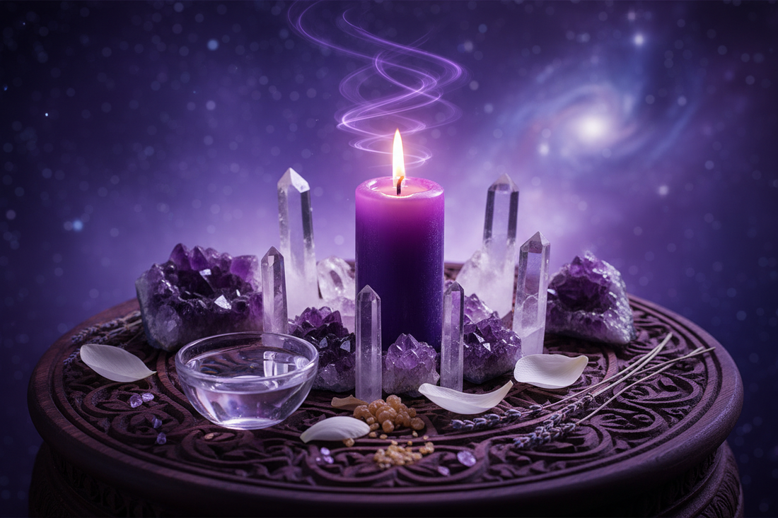 Violet Magic: Candles, Crystals, Herbs & Rituals for Spiritual Connection and Transformation