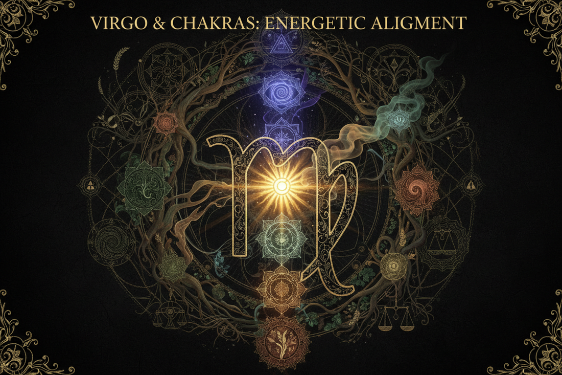 VIRGO & Chakras: Your Energy Centers & Balance - Nicole's ritual universe