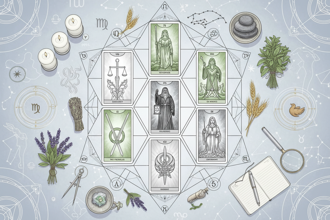 Virgo Light Path Tarot Spread - Nicole's ritual universe