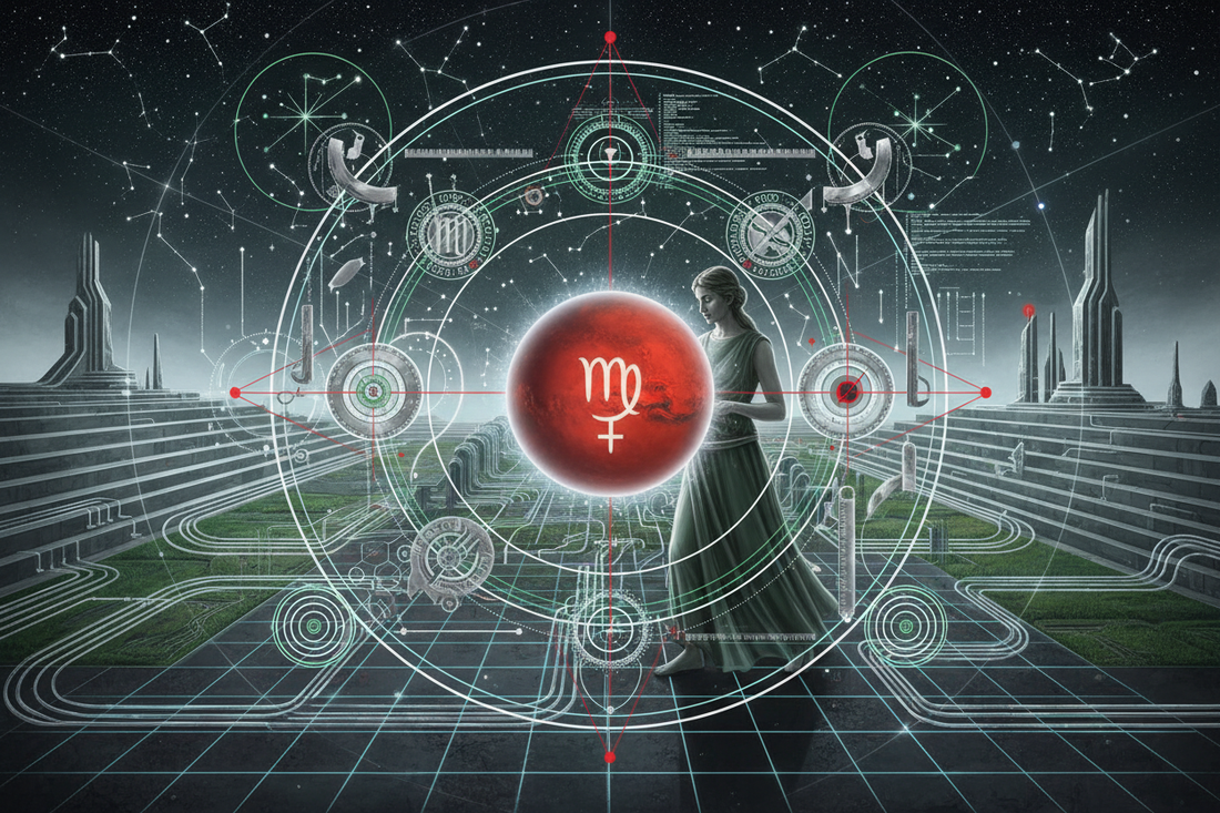 Virgo Mars: Action Through Precise Efficiency - Nicole's ritual universe