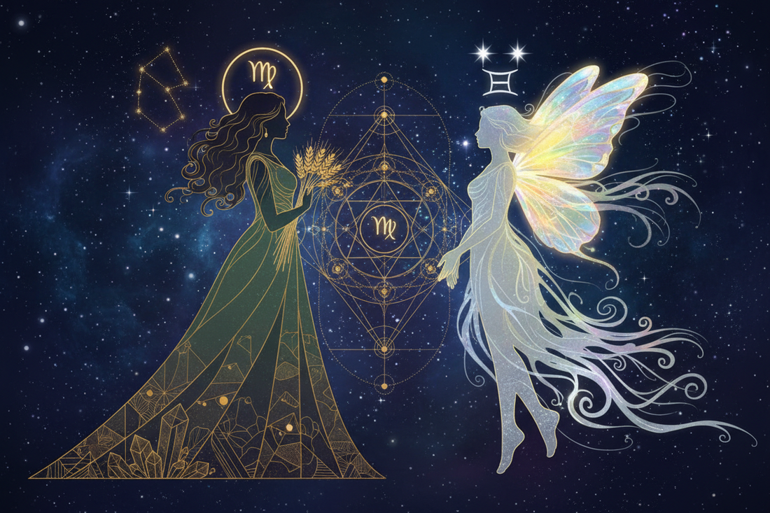 Virgo Mother with Gemini Daughter: When the Harvest Meets the Wind Nicole's ritual universe