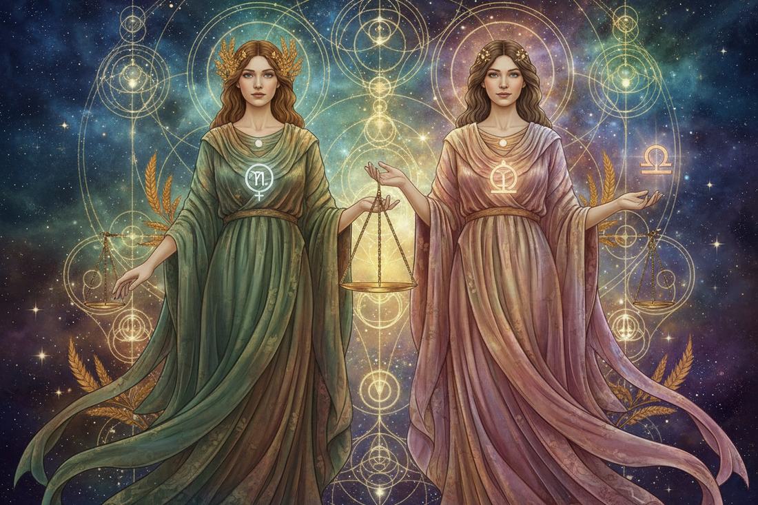 Virgo Mother with Libra Daughter: When the Harvest Meets the Scales Nicole's ritual universe